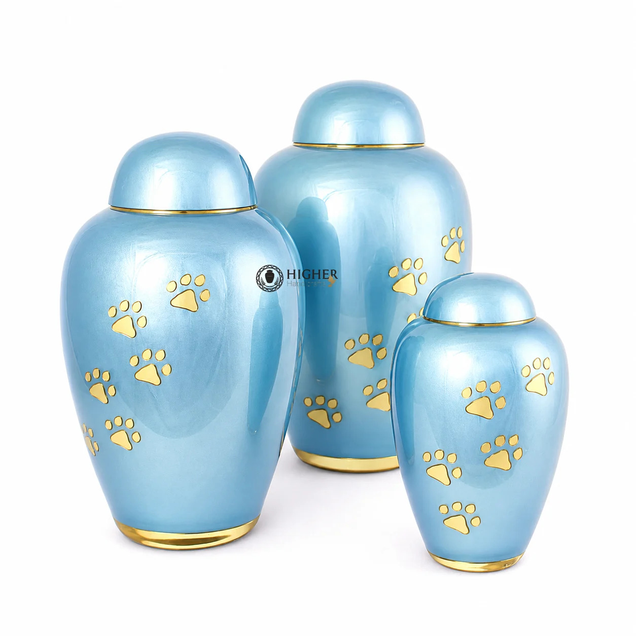Paw Print Pet Cremation Urn | Wholesale Pet Memorial Urn for Dogs & Cats